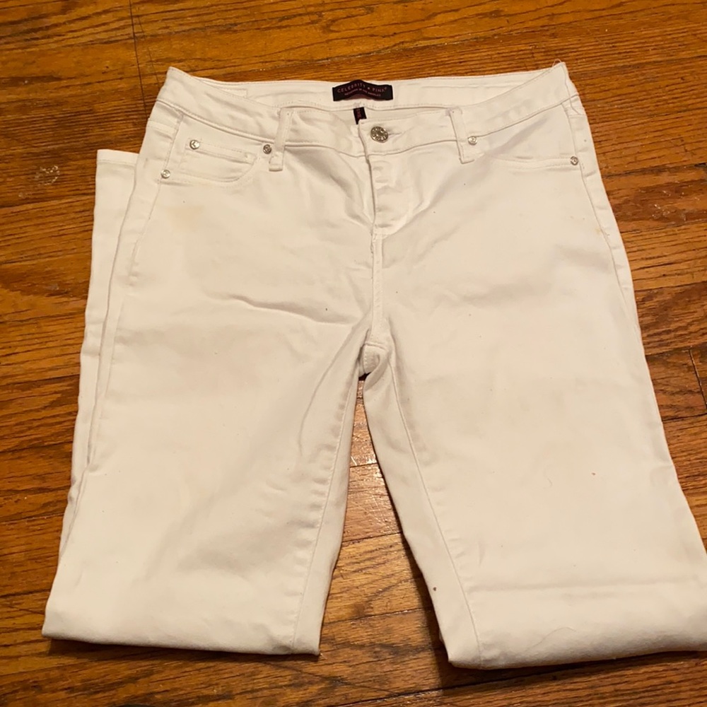 White jeans